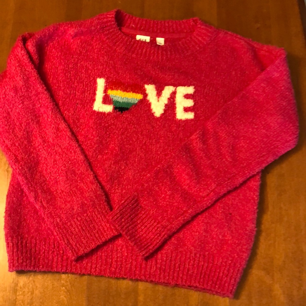 Girls size large GAP sweater